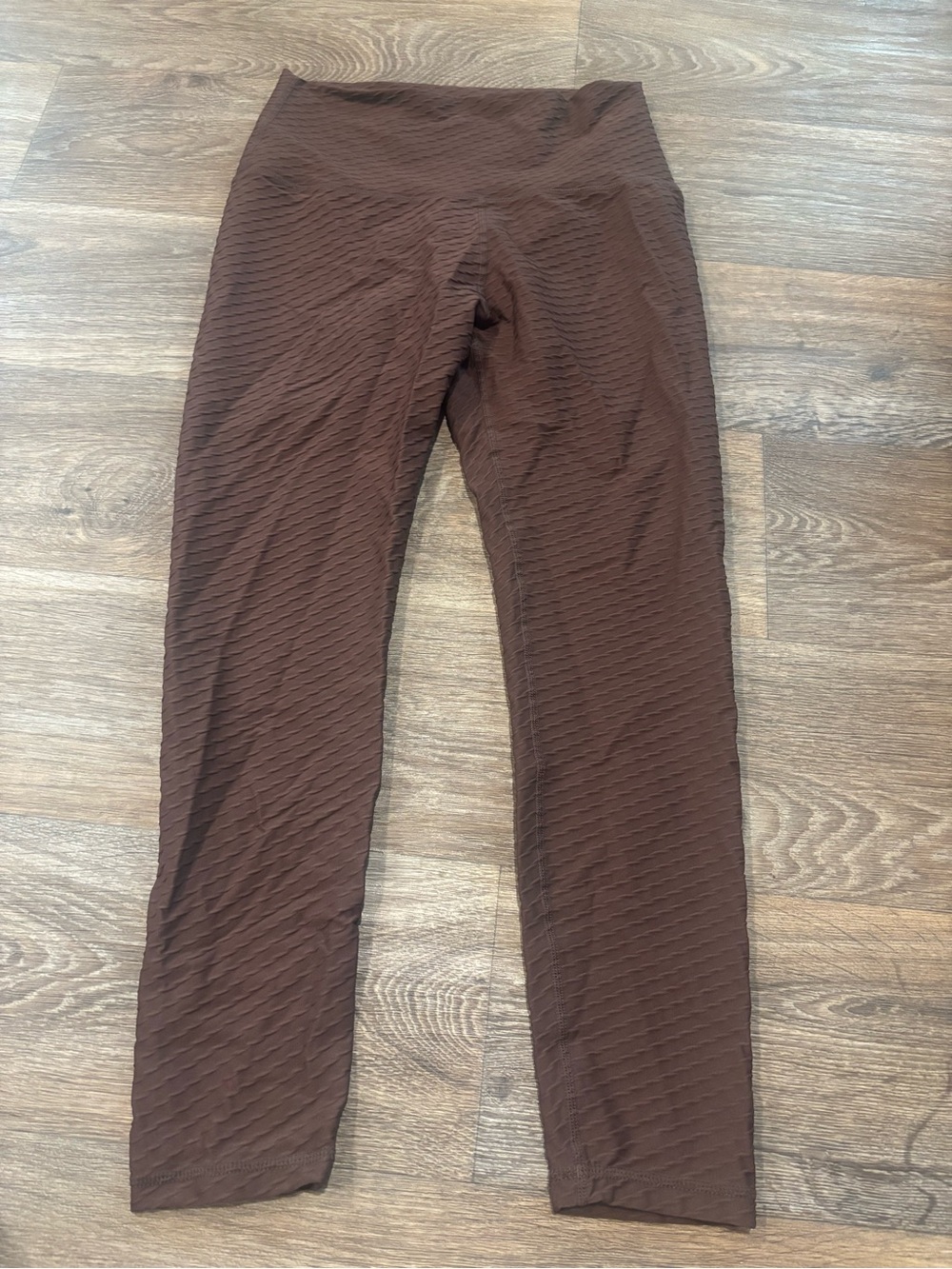 Born Primitive Paragon Leggings Brown High Waisted Compression Womens Large
